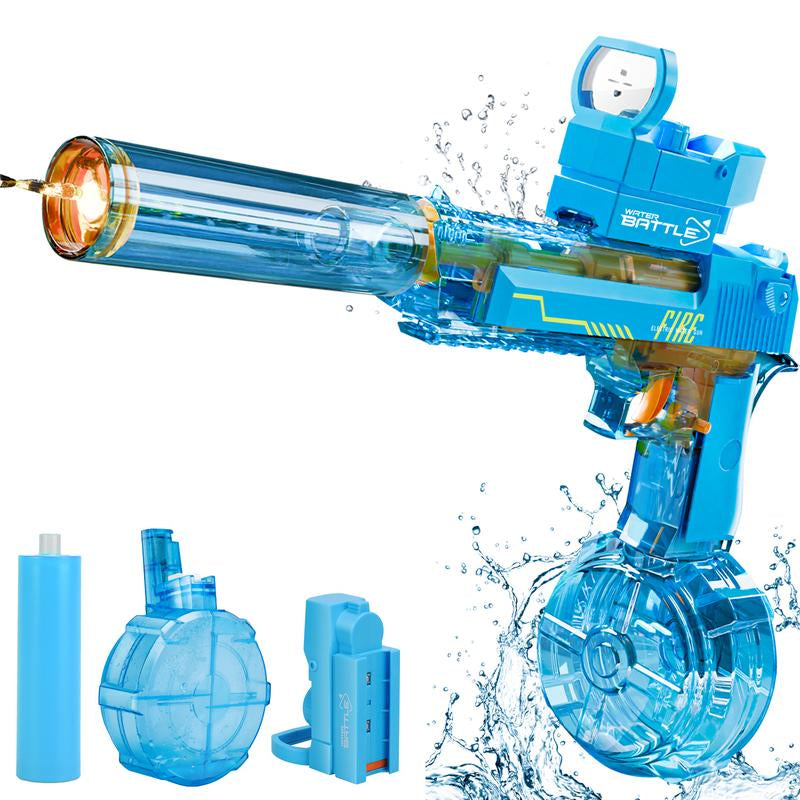 Aquablaze™ Electric Water Blaster – LED Power Squirt Gun for Epic Summer Battles