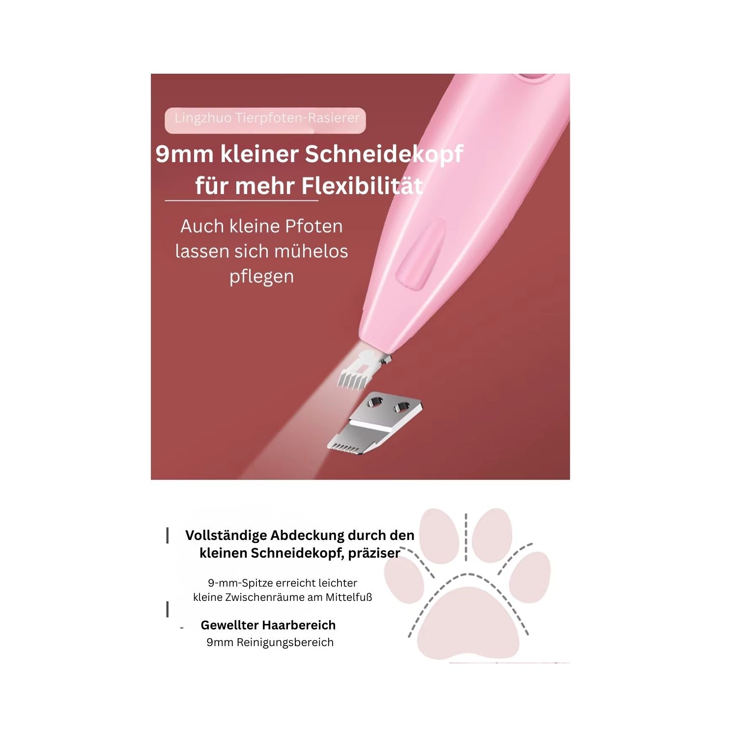 PetPrecision Pro™ – Professioneller Tierhaarschneider für sanfte Fellpflege - 40% RABATT