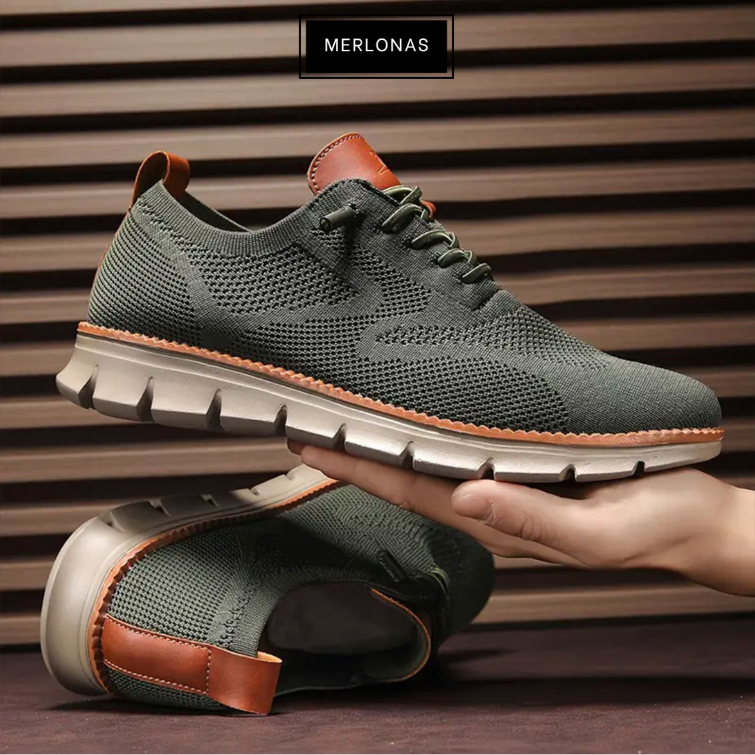 StrideLux™ - Ultra Comfort Herrenschuhe - 1 + 1 GRATIS!