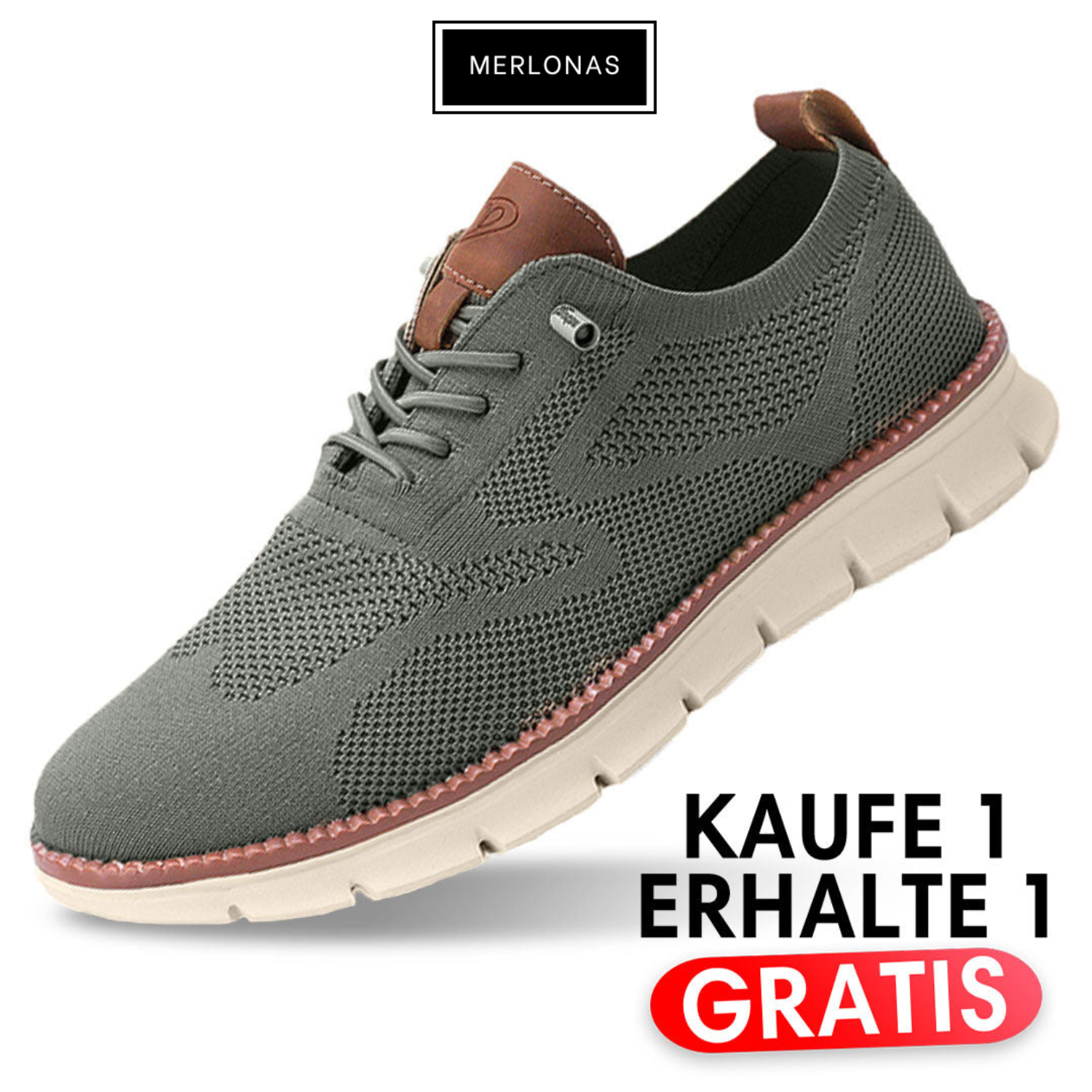 StrideLux™ - Ultra Comfort Herrenschuhe - 1 + 1 GRATIS!