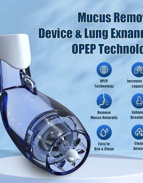 Bild in Gallery-Viewer laden, Sonmol Nascool Mucus Removal Device – Advanced Lung Expander &amp; Phlegm Clearance Trainer for Easier Breathing
