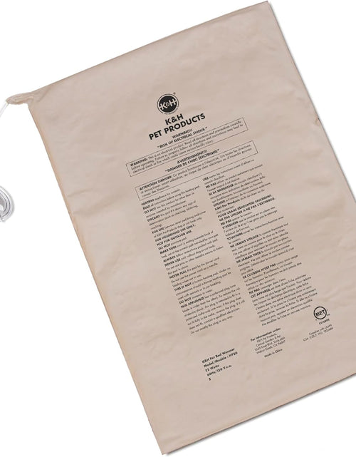 Bild in Gallery-Viewer laden, Heated Pet Bed Warmer Waterproof Pet Heating Pad for Cat Beds and Dog Beds, Tan X-Large
