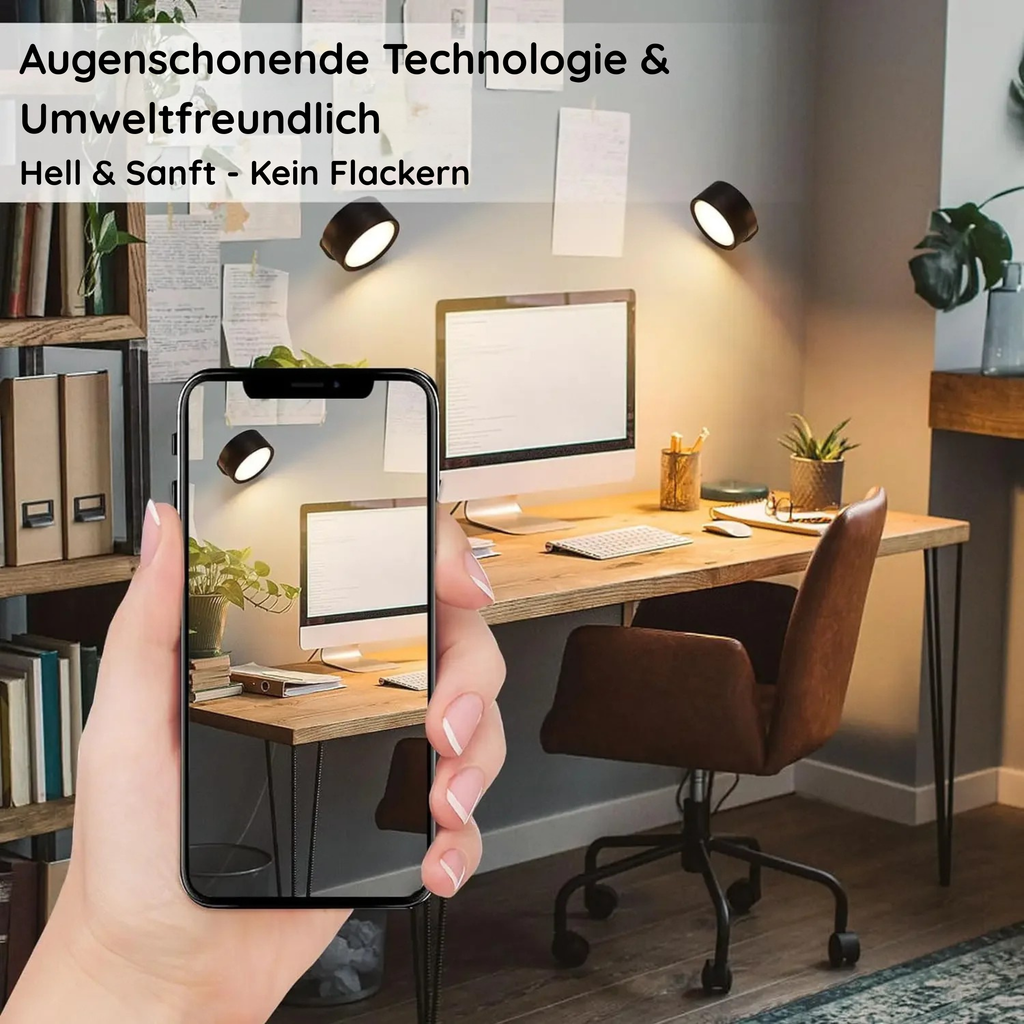 LumiMag™ Magnetische LED Wandleuchte - 1 + 1 GRATIS!