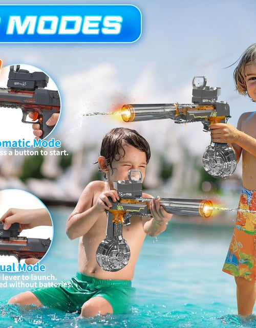 Bild in Gallery-Viewer laden, Aquablaze™ Electric Water Blaster – LED Power Squirt Gun for Epic Summer Battles
