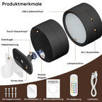 LumiMag™ Magnetische LED Wandleuchte - 1 + 1 GRATIS!