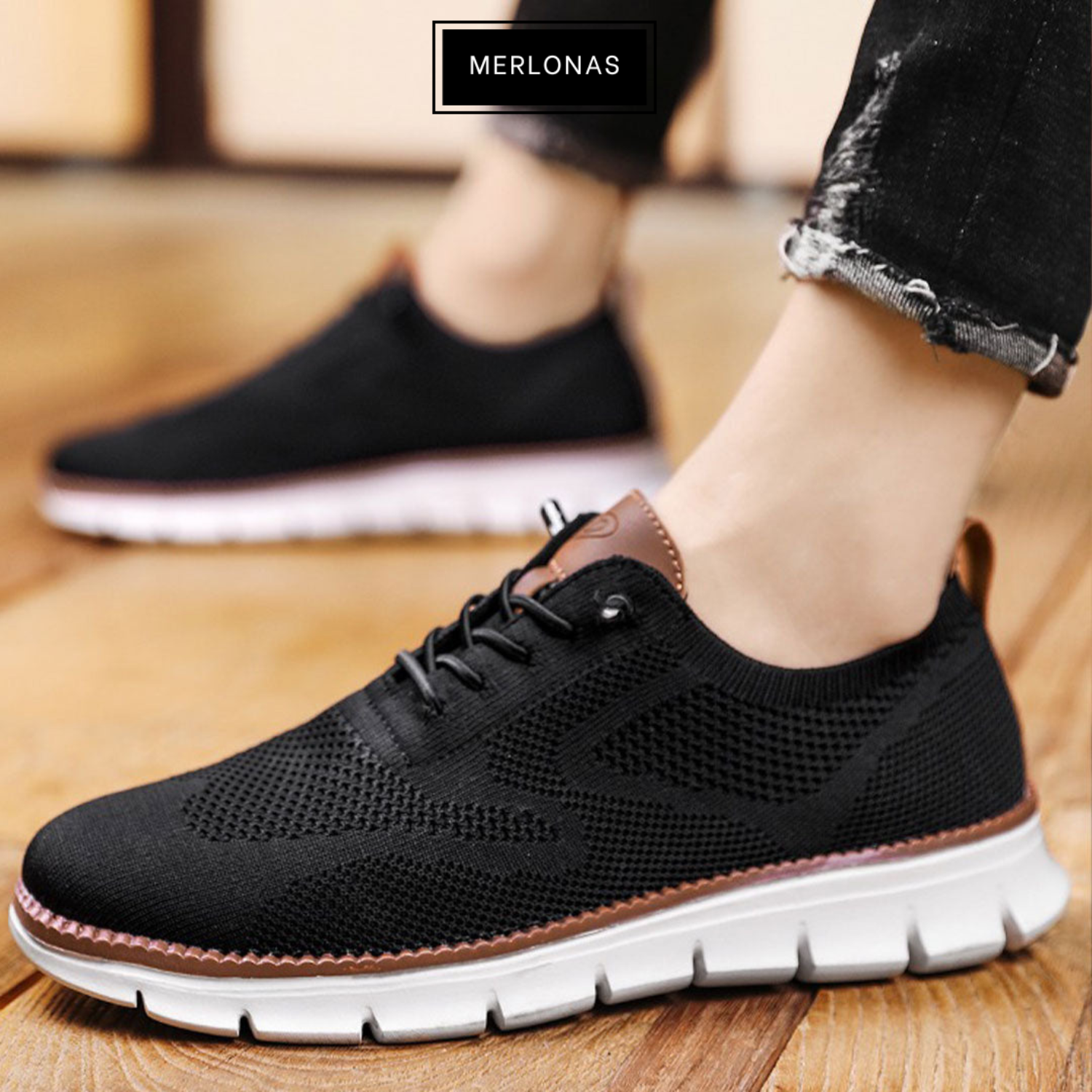 StrideLux™ - Ultra Comfort Herrenschuhe - 1 + 1 GRATIS!