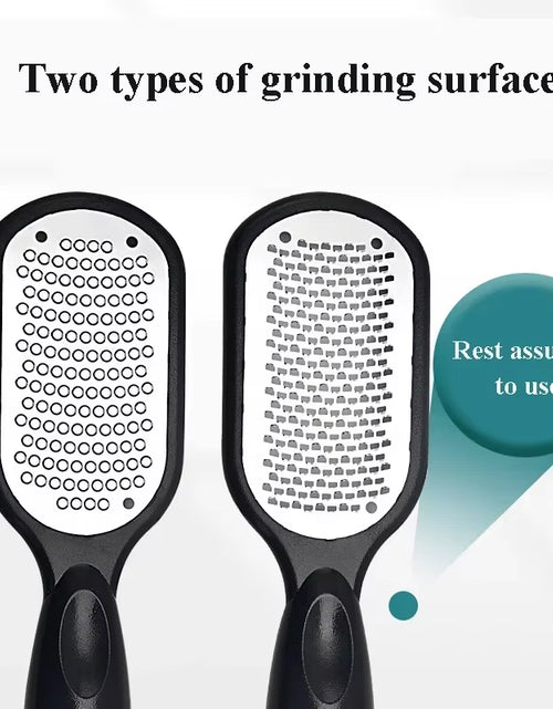 Bild in Gallery-Viewer laden, Silkystep Pro – Double-Sided Stainless Steel Foot File for Callus &amp; Dead Skin Removal
