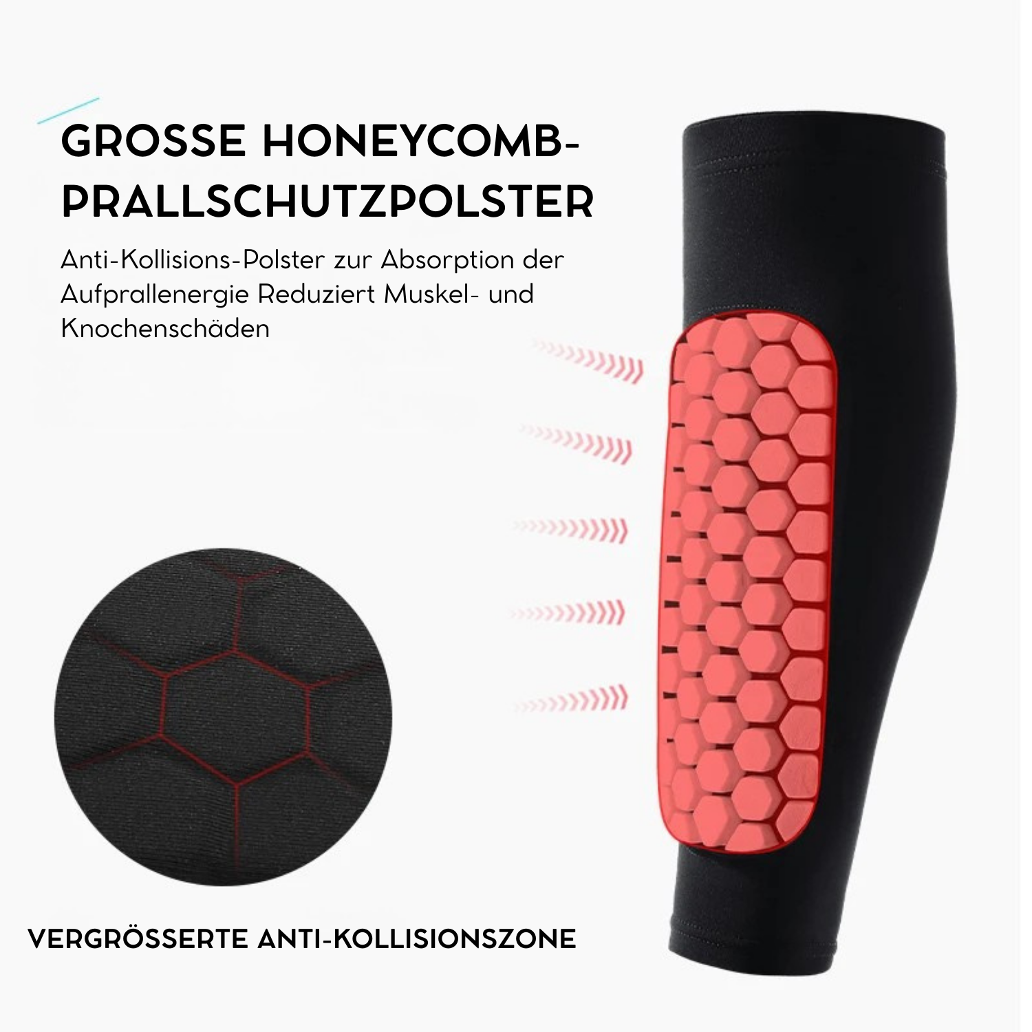 ShieldPro Elite™ – Honeycomb-Schutz für jede Sportart – 1 + 1 GRATIS!