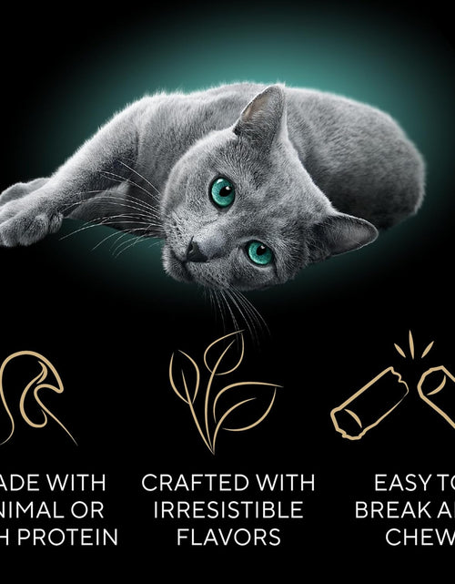 Bild in Gallery-Viewer laden, Meaty Tender Sticks Soft Cat Treats Salmon Flavor, 0.14 Oz Sticks (Pack of 10) (50 Sticks Total)
