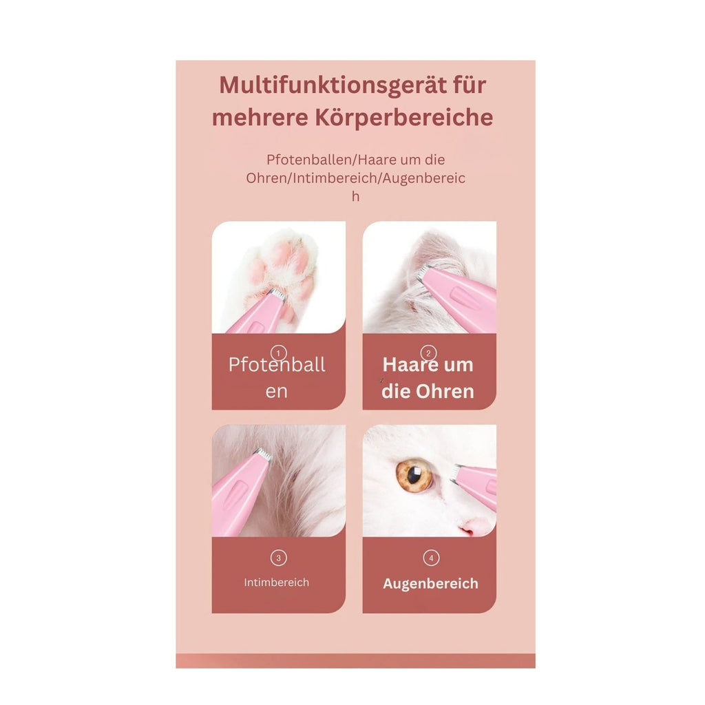 PetPrecision Pro™ – Professioneller Tierhaarschneider für sanfte Fellpflege - 40% RABATT