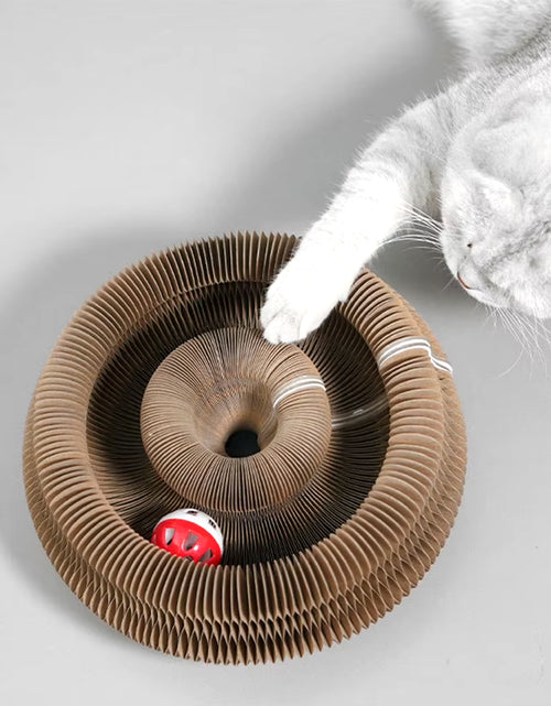 Bild in Gallery-Viewer laden, Purrfectscratch Magic Organ Cat Scratching Board – Interactive Claw Grinder &amp; Fun Toy for Cats

