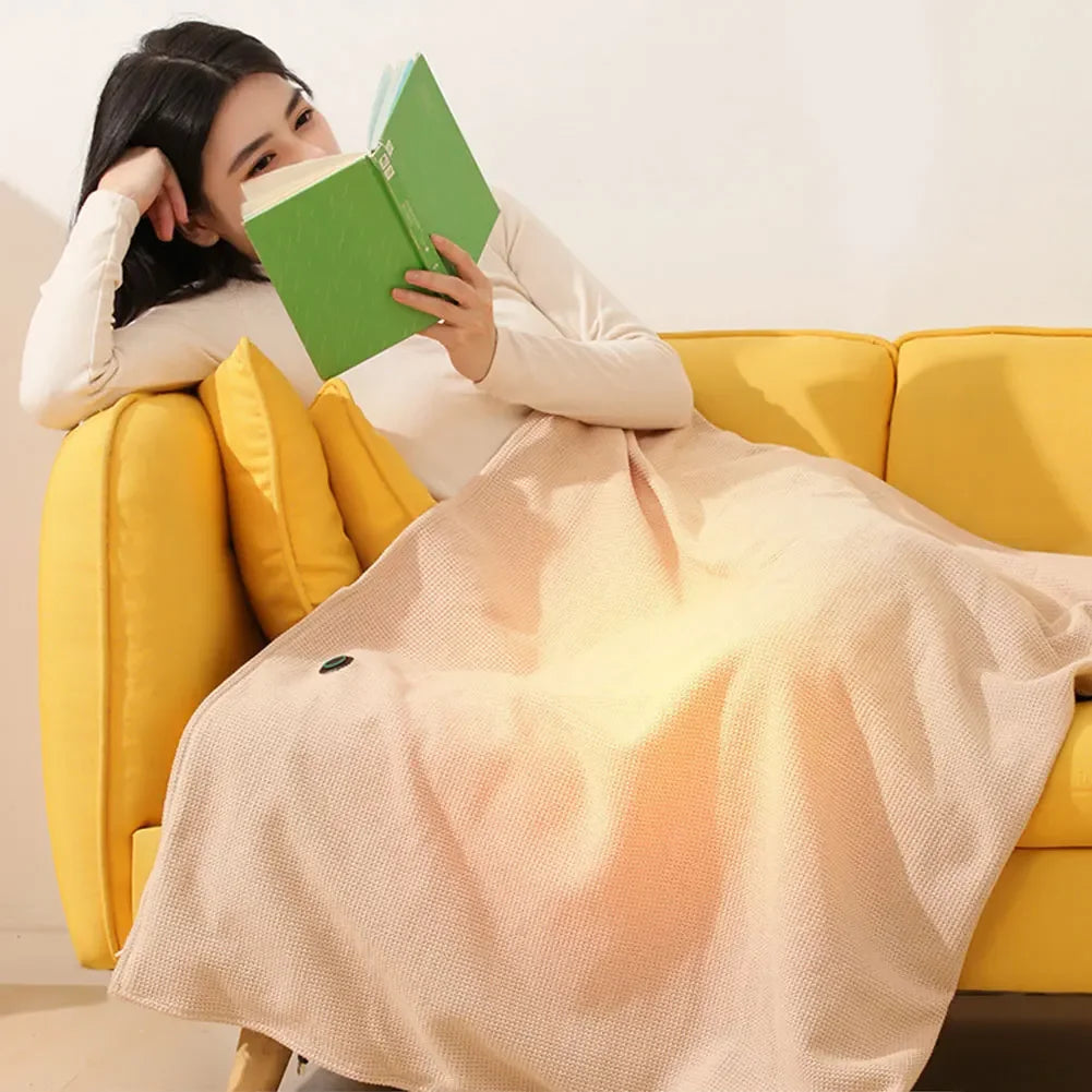 SnuggleCape™️ Beheizbarer Strick-Umhang - 1 + 1 GRATIS!