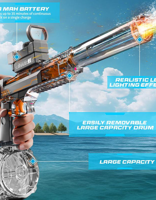 Bild in Gallery-Viewer laden, Aquablaze™ Electric Water Blaster – LED Power Squirt Gun for Epic Summer Battles
