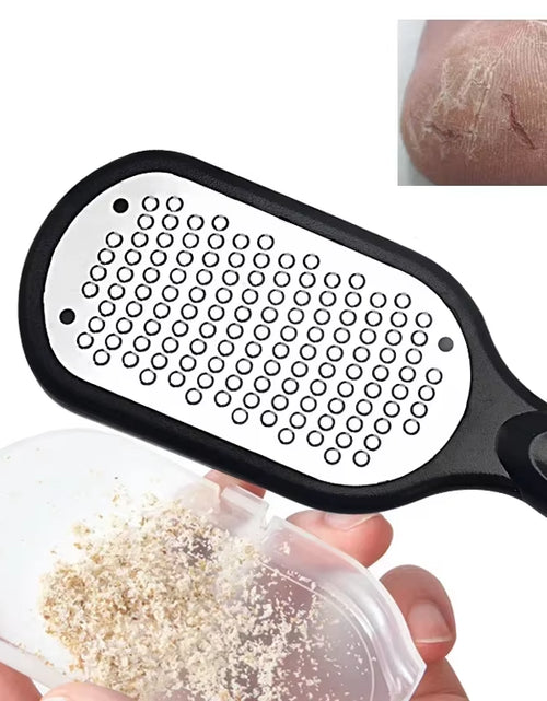 Bild in Gallery-Viewer laden, Silkystep Pro – Double-Sided Stainless Steel Foot File for Callus &amp; Dead Skin Removal
