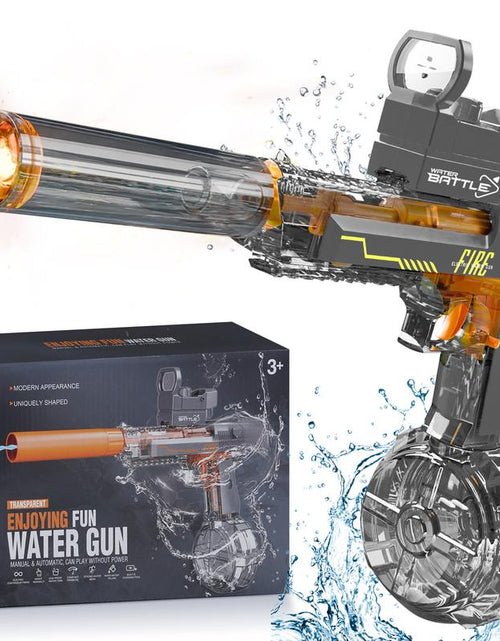 Bild in Gallery-Viewer laden, Aquablaze™ Electric Water Blaster – LED Power Squirt Gun for Epic Summer Battles
