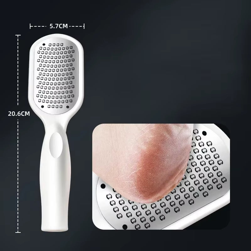 Silkystep Pro – Double-Sided Stainless Steel Foot File for Callus & Dead Skin Removal