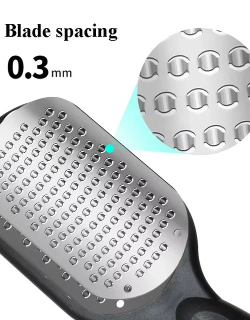 Bild in Gallery-Viewer laden, Silkystep Pro – Double-Sided Stainless Steel Foot File for Callus &amp; Dead Skin Removal
