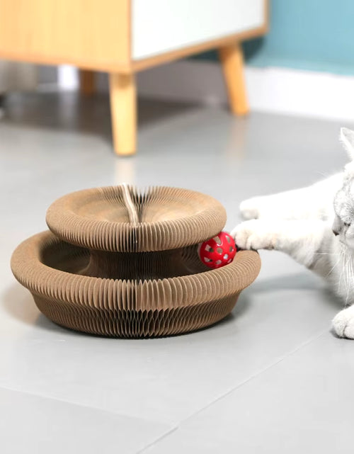 Bild in Gallery-Viewer laden, Purrfectscratch Magic Organ Cat Scratching Board – Interactive Claw Grinder &amp; Fun Toy for Cats
