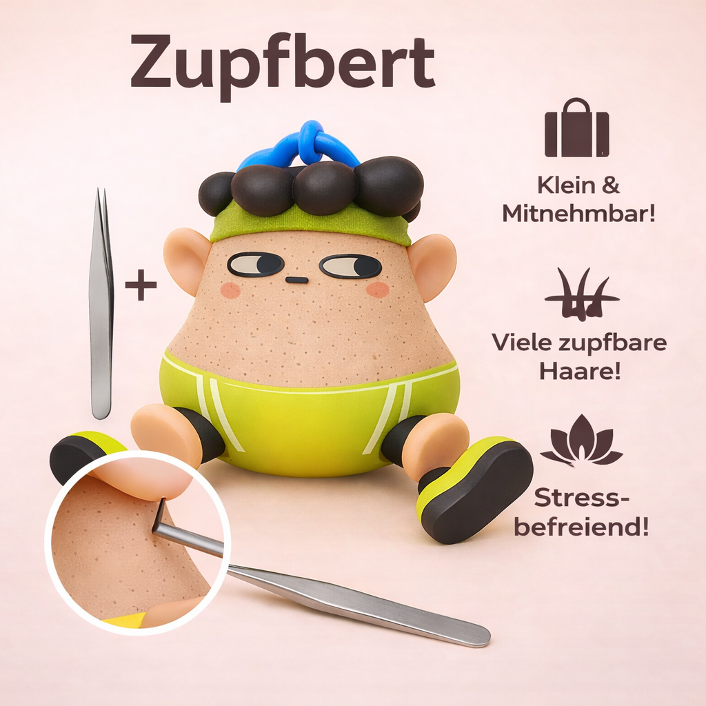 Zupfbert™ – Dein kleiner Zupf-Buddy für unterwegs - 1 + 1 GRATIS!